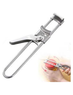 Abrebotellas Ajustable ProCover de Acero Inoxidable para Tarros