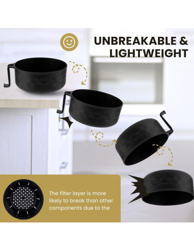 Juego de Tazones de Ramen ZENGABIA 33oz con Palillos y Cuchara