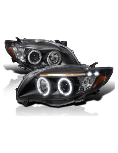 Faros Proyector LED Spec-D Tuning para Toyota Corolla 2009-2010