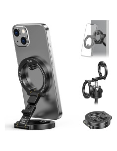 Soporte Magnético Doble para Teléfono CAMOLO Ajustable Negro