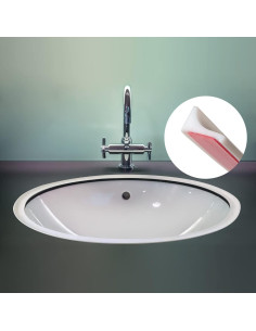 Barrera de Agua Silicona 99 cm Zhuohai para Fregadero y Ducha 2