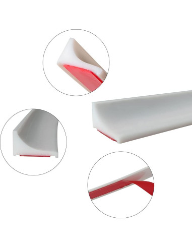 Barrera de Agua Silicona 99 cm Zhuohai para Fregadero y Ducha