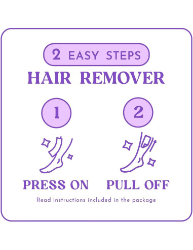 Tiras de Cera MOOM Express con Manzanilla y Lavanda - 10 Tiras