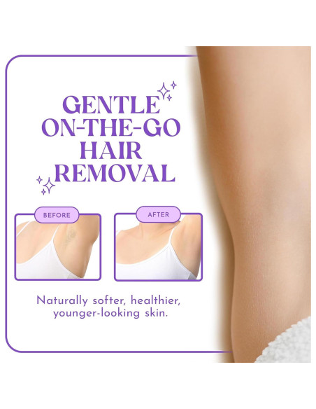 Tiras de Cera MOOM Express con Manzanilla y Lavanda - 10 Tiras