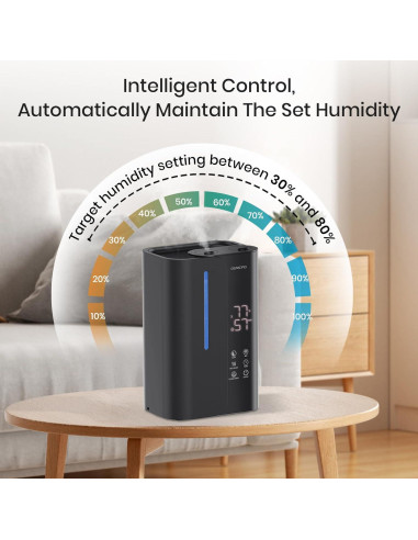 Humidificador ultrasónico OGACFO 5L control remoto 28dB