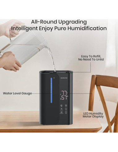 Humidificador ultrasónico OGACFO 5L control remoto 28dB