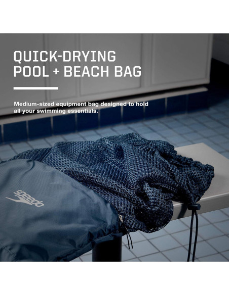 Bolsa de Equipos de Malla Speedo Ventilator Azul Grotto