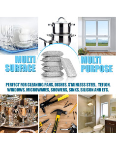 Esponjas de Fregar Spongenator 6 Unidades Sin Rayones 2