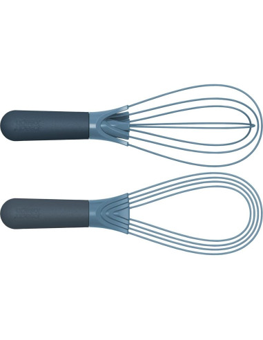 Batidor 2-en-1 Joseph Joseph Plegable Azul de Silicona