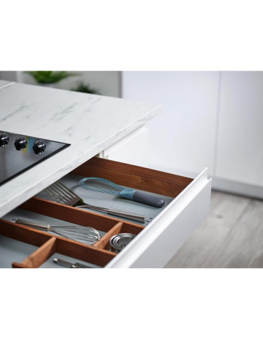 Batidor 2-en-1 Joseph Joseph Plegable Azul de Silicona