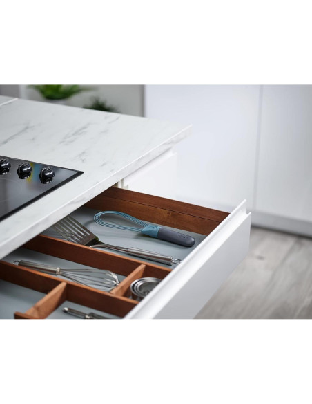 Batidor 2-en-1 Joseph Joseph Plegable Azul de Silicona