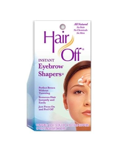 Cintas de Cera para Cejas Hair Off - Kit de 6 Unidades