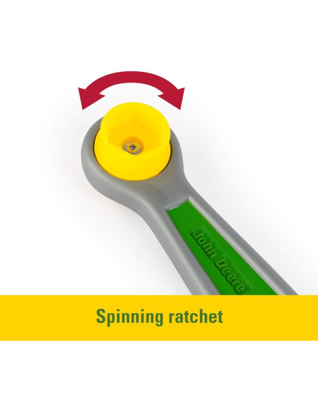 Cinturón de Herramientas John Deere Deluxe - 7 Piezas Interactivas