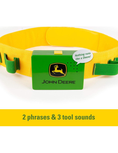 Cinturón de Herramientas John Deere Deluxe - 7 Piezas Interactivas