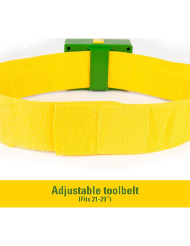 Cinturón de Herramientas John Deere Deluxe - 7 Piezas Interactivas