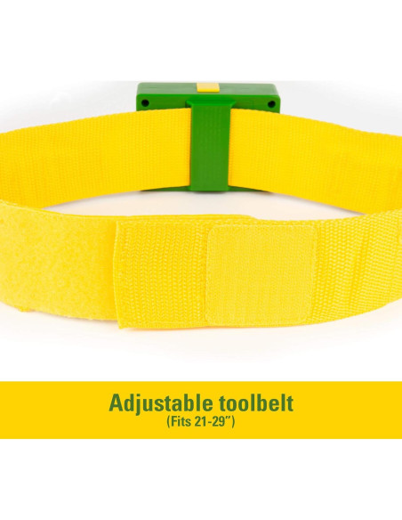 Cinturón de Herramientas John Deere Deluxe - 7 Piezas Interactivas