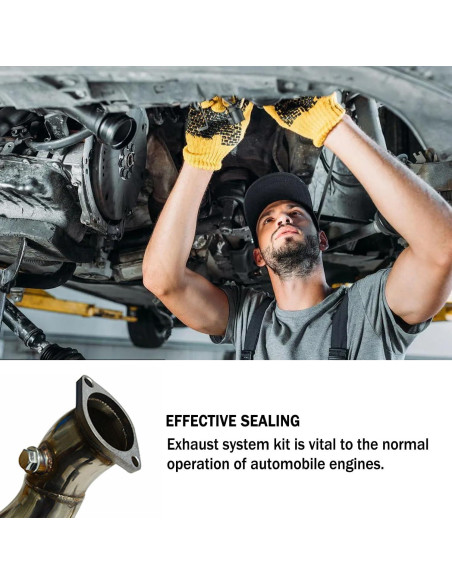 Kit de Reparación de Brida de Escape SSNNUU 12.5x8.3cm