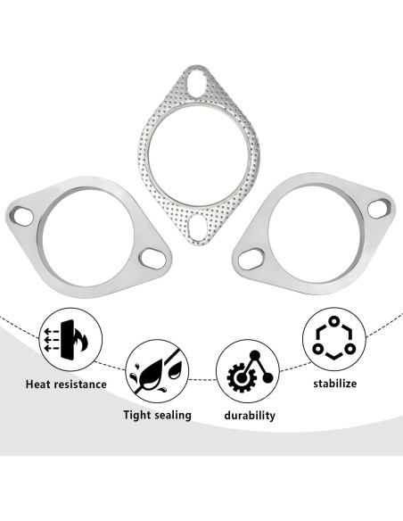 Kit de Reparación de Brida de Escape SSNNUU 12.5x8.3cm