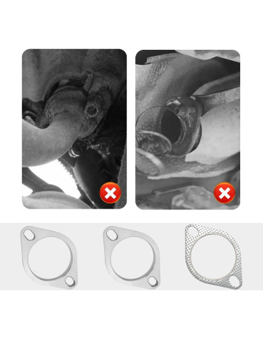 Kit de Reparación de Brida de Escape SSNNUU 12.5x8.3cm