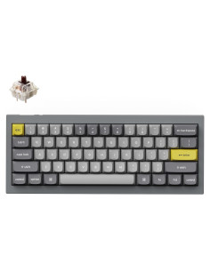 Teclado Mecánico Keychron Q4 60% Programable USB-C Gris