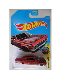 Hot Wheels Art Cars 2016 Chevy Impala Rojo 1/10 191/250 2