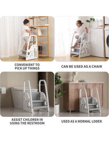 Escalera Antideslizante GumiSeao para Niños 61 cm