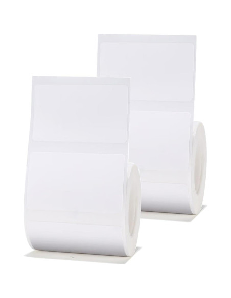 Cintas de Etiquetas NIIMBOT B1 B21 B3S 50x30mm 2 Rollos Blancas