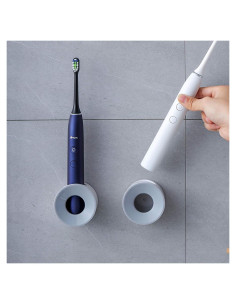 Soporte de Cepillo de Dientes Eléctrico Klxsing Gris Montaje Pared