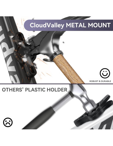 Soporte para Bicicleta CloudValley para AirTag - A Prueba de Agua