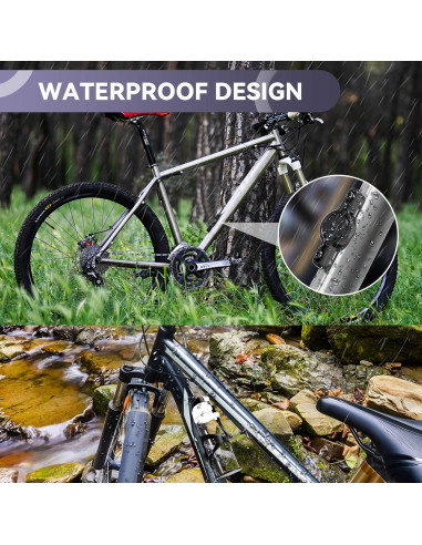 Soporte para Bicicleta CloudValley para AirTag - A Prueba de Agua