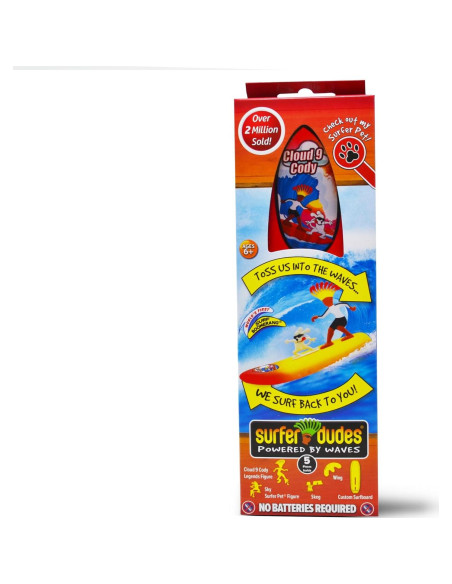 Juguete de Playa Surfer Dudes Cloud 9 Cody - Mini Surfista