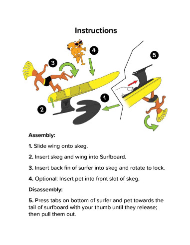 Juguete de Playa Surfer Dudes Cloud 9 Cody - Mini Surfista