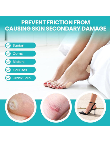 Almohadillas para Juanetes Promifun - 54 Unidades Multi-tamaño