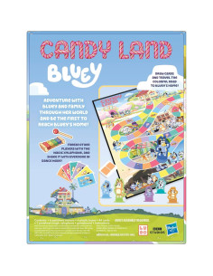 Juego de Mesa Hasbro Candy Land Bluey 2-6 Jugadores 2