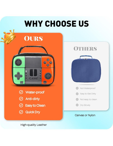 Caja de Almuerzo Aislada Hairao para Niños Verde Naranja 4.2L