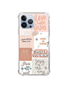 Funda de teléfono TPU Boho Jesús para iPhone 12 Pro Max