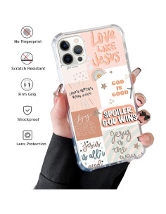 Funda de teléfono TPU Boho Jesús para iPhone 12 Pro Max 2
