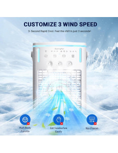 Acondicionador de Aire Portátil GamingBoy CF-530 1000ml Blanco 2