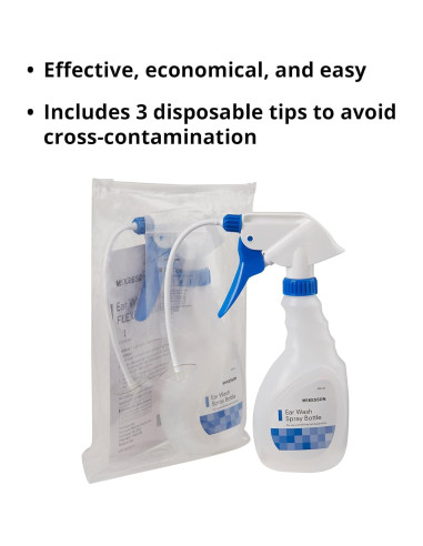 Botella de Spray para Lavado de Oídos McKesson, 1 Cuenta