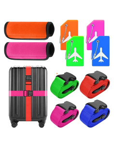 Correas de Equipaje ZYTONGMAO Ajustables 1.83m Paquete de 10