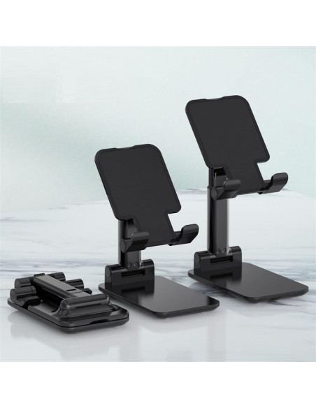 Soporte Ajustable para Teléfonos y Tablets KKSC Negro