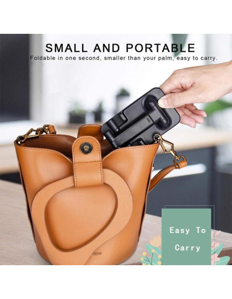 Soporte Ajustable para Teléfonos y Tablets KKSC Negro