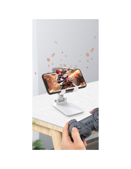 Soporte Ajustable para Teléfonos y Tablets KKSC Negro