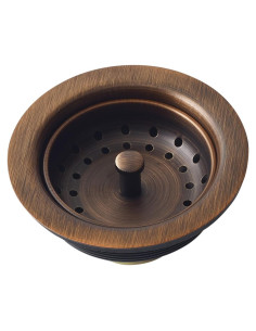 Colador de desagüe Sinkology TB35-01 Cobre Antiguo 11.43cm