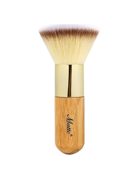 Brocha Kabuki Plana Matto - Maquillaje Base Líquida y Polvo Brocha Kabuki Plana Matto - Maquillaje Base Líquida y Polvo