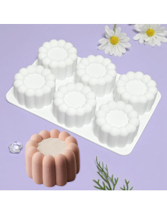 Molde de Silicona para Pastel de Mousse Mostsom A_ Flower 2