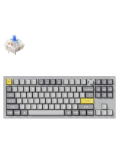 Teclado Mecánico Keychron Q3 TKL Personalizable USB-C Gris