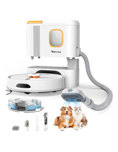 Aspiradora Robótica Teendow D20S Max+ con Mopa y Auto-Vaciado