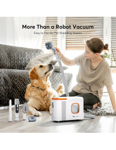 Aspiradora Robótica Teendow D20S Max+ con Mopa y Auto-Vaciado 2