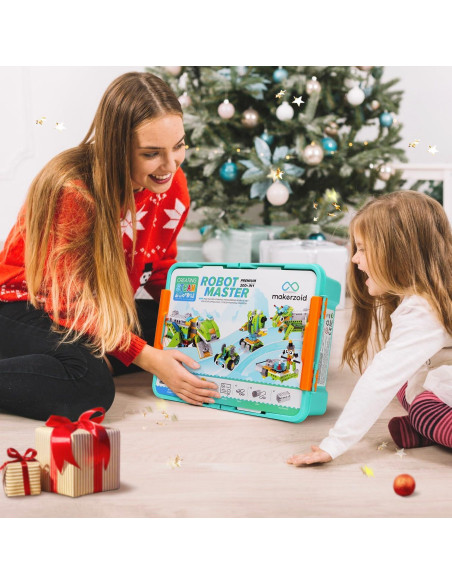 Kit de Robot de Programación Makerzoid Premium 600 Bloques